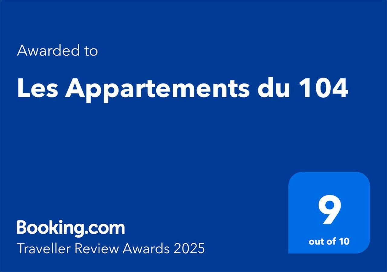 Les Appartements Du 104 圣让-德蒙 外观 照片